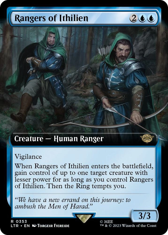 Rangers of Ithilien (Extended Art) Foil