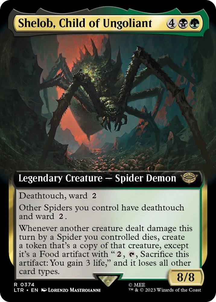 Shelob, Child of Ungoliant (Extended Art) Foil