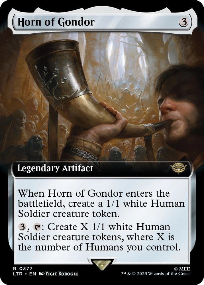 Horn of Gondor (Extended Art) Foil