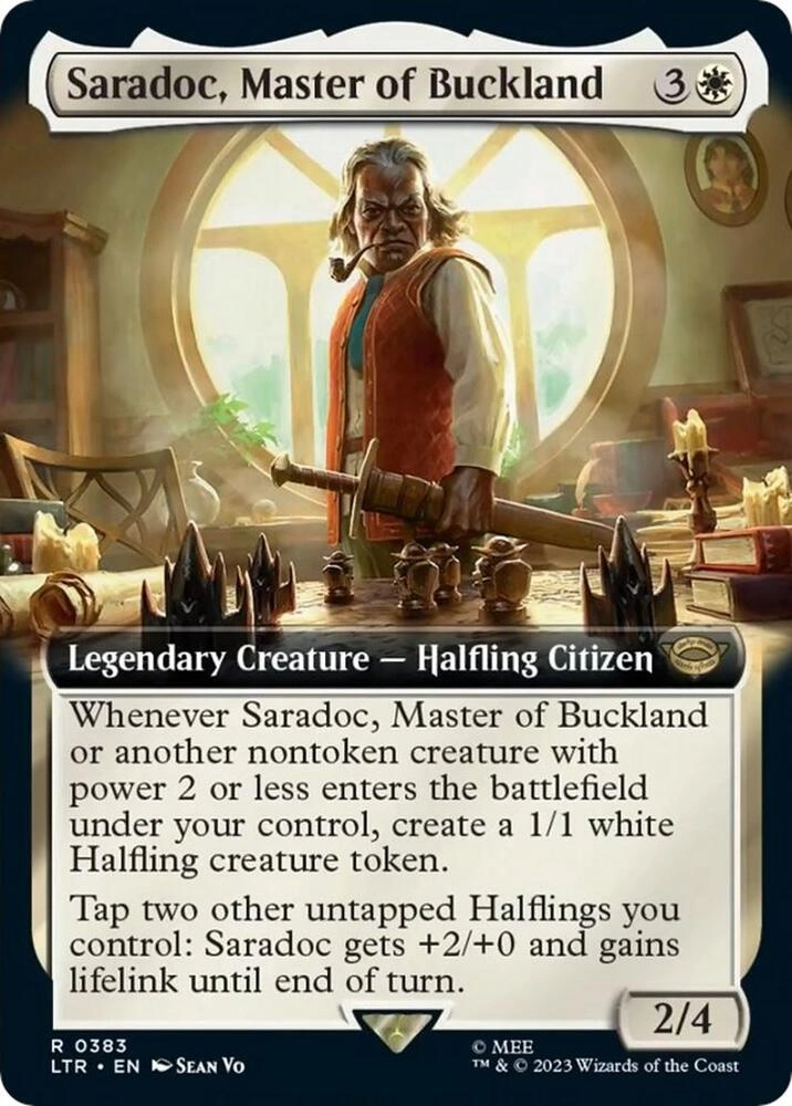 Saradoc, Master of Buckland (Extended Art)