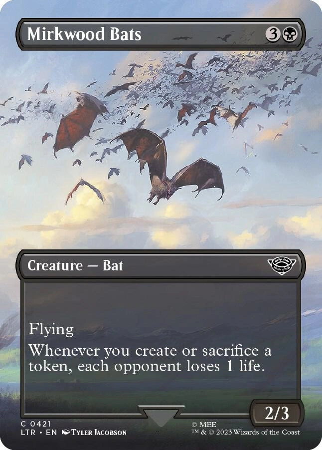 Mirkwood Bats (Borderless) Foil