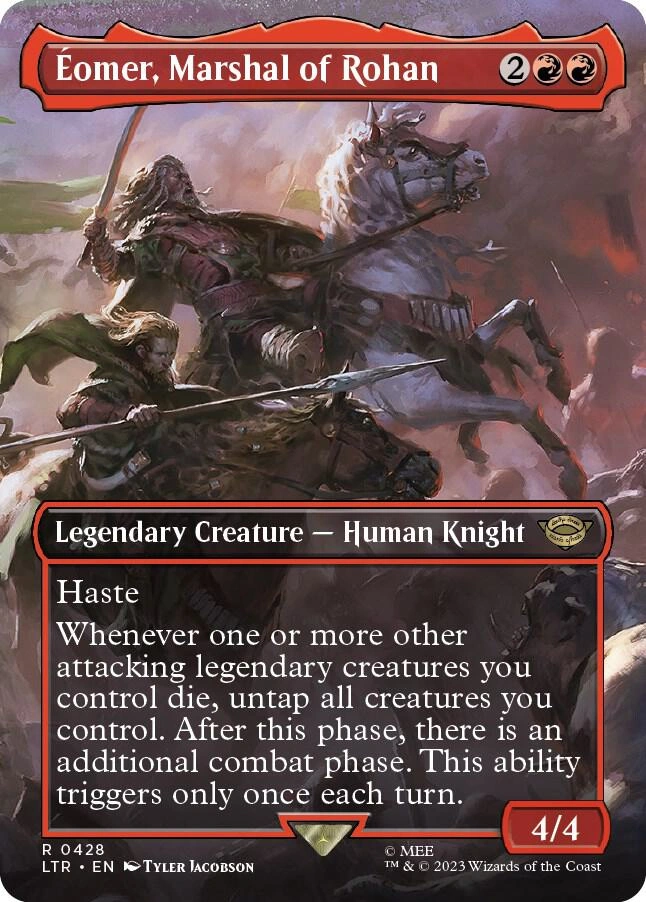 Eomer, Marshal of Rohan (Borderless) Foil