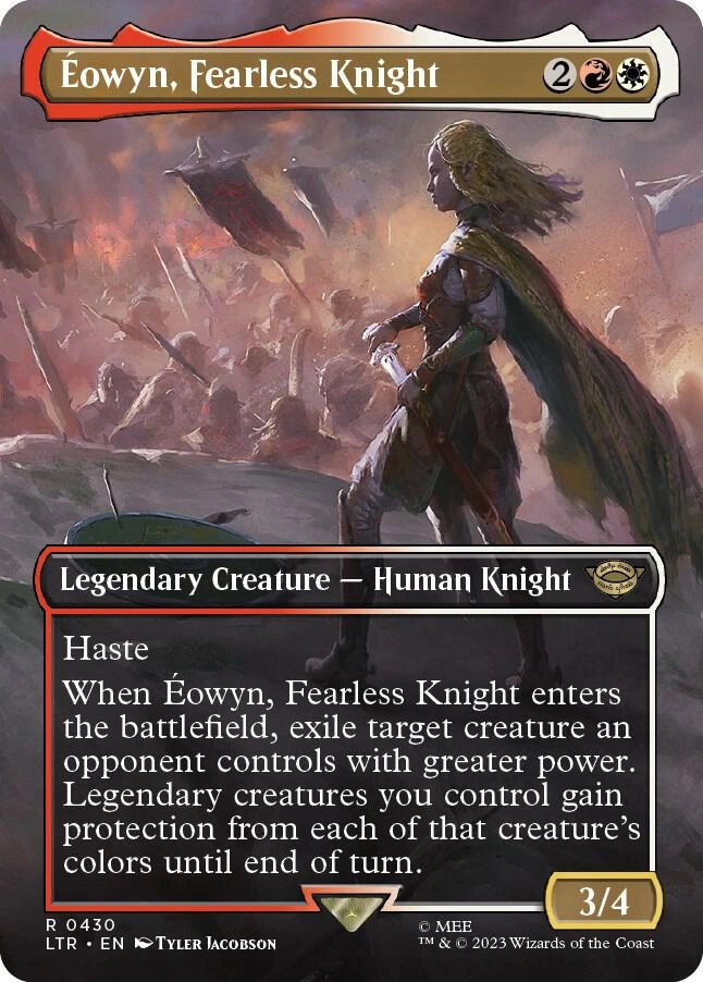 Eowyn, Fearless Knight (Borderless) Foil