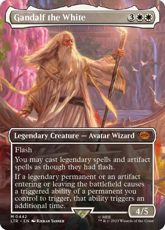 Gandalf the White (Borderless) Foil