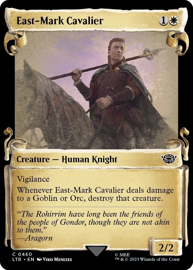 East-Mark Cavalier (Showcase Scrolls) Foil