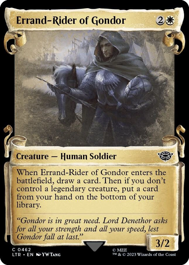 Errand-Rider of Gondor (Showcase Scrolls) Foil