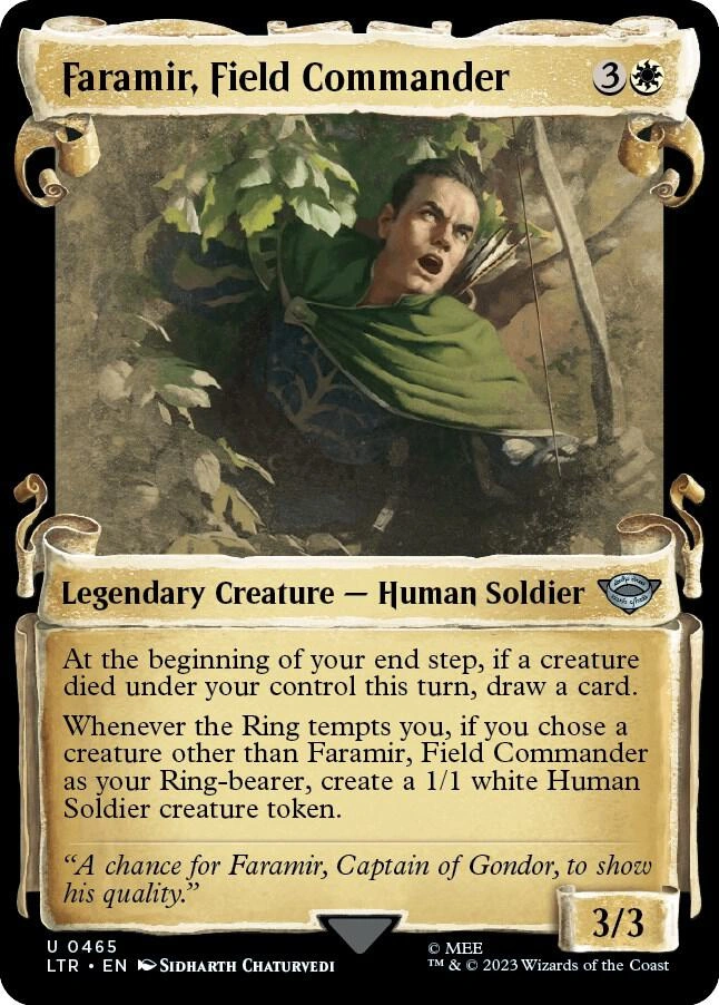 Faramir, Field Commander (Showcase Scrolls) Foil