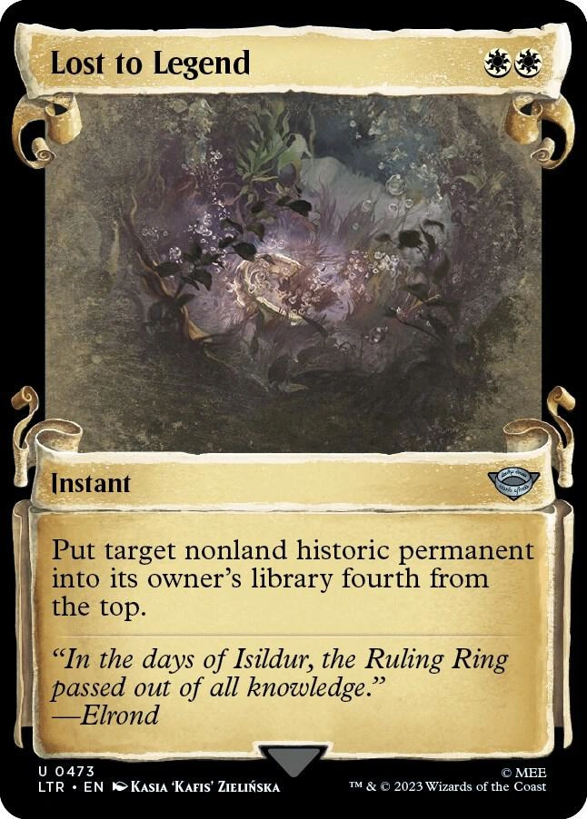 Lost to Legend (Showcase Scrolls) Foil