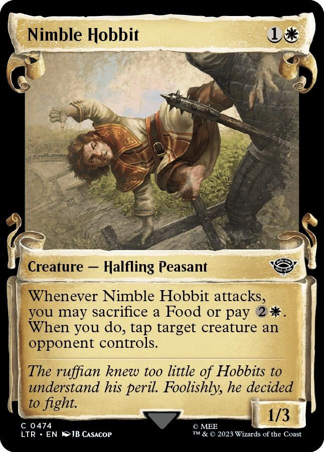 Nimble Hobbit (Showcase Scrolls) Foil