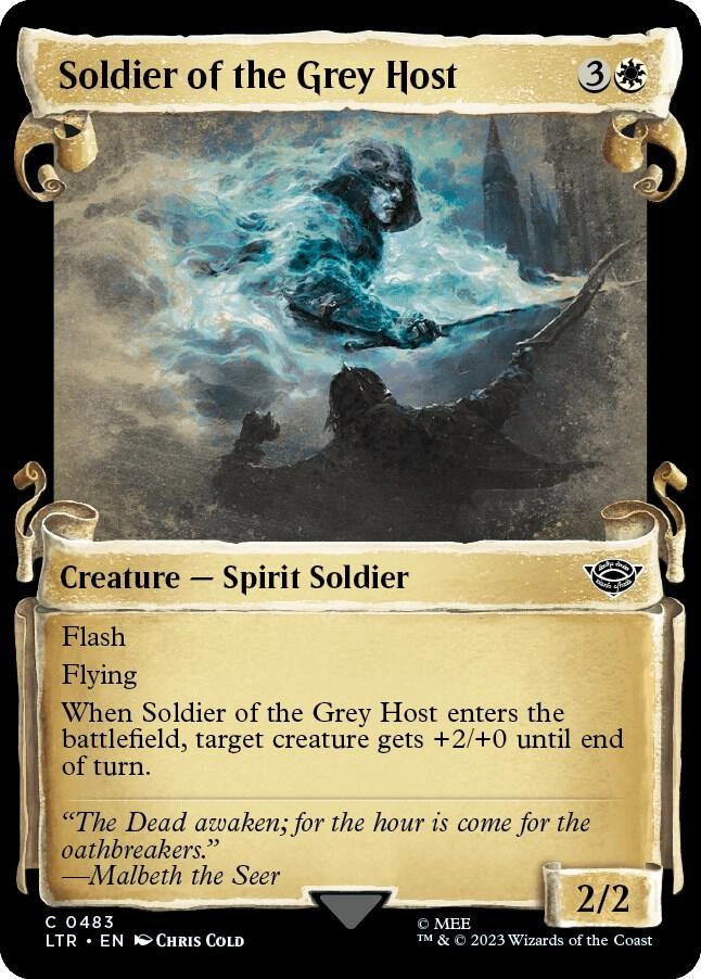 Soldier of the Grey Host (Showcase Scrolls) Foil