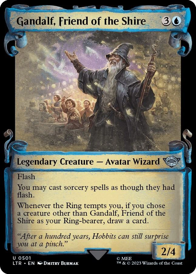 Gandalf, Friend of the Shire (Showcase Scrolls) Foil