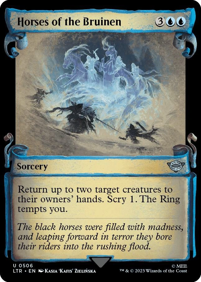Horses of the Bruinen (Showcase Scrolls) Foil