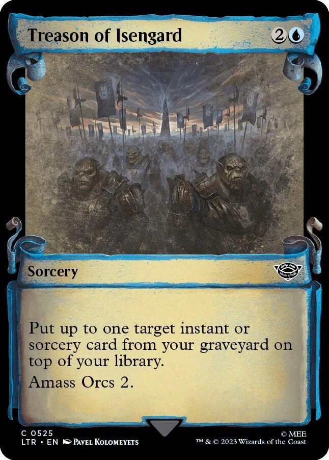 Treason of Isengard (Showcase Scrolls) Foil