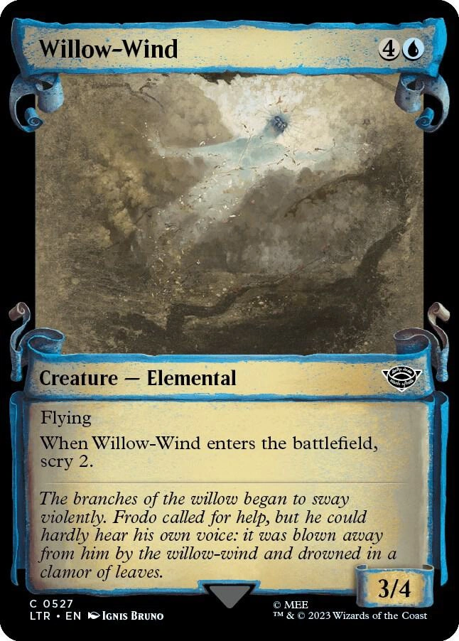 Willow-Wind (Showcase Scrolls) Foil