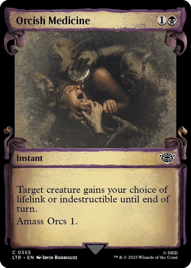 Orcish Medicine (Showcase Scrolls) Foil