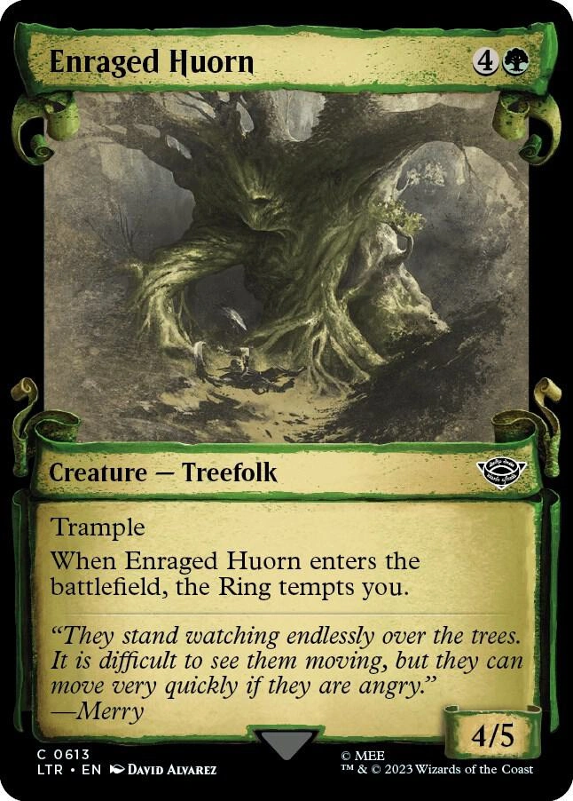 Enraged Huorn (Showcase Scrolls) Foil