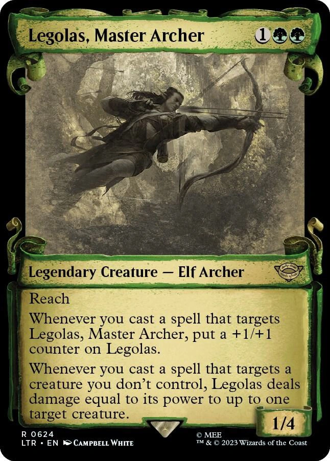 Legolas, Master Archer (Showcase Scrolls) Foil
