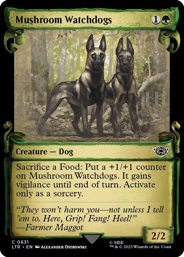 Mushroom Watchdogs (Showcase Scrolls) Foil