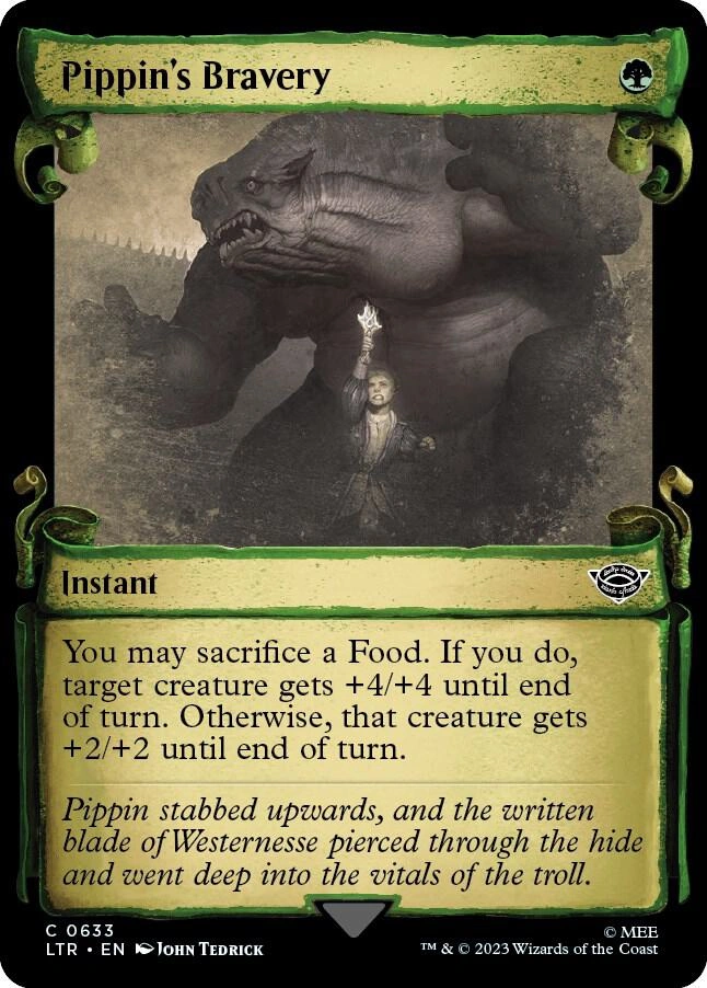 Pippin's Bravery (Showcase Scrolls) Foil