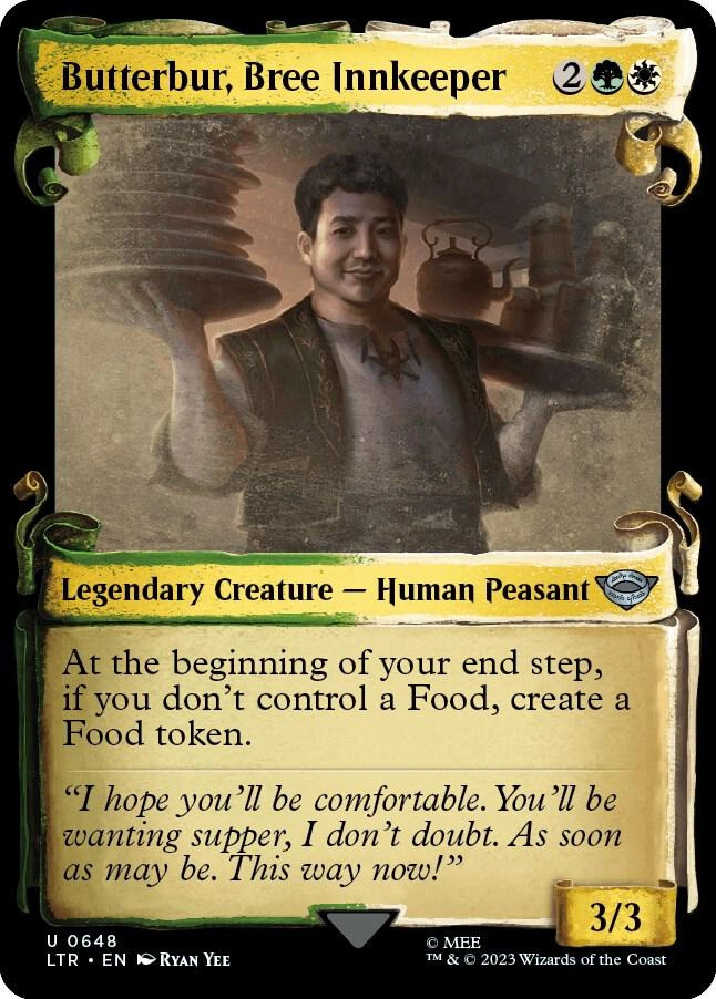 Butterbur, Bree Innkeeper (Showcase Scrolls) Foil