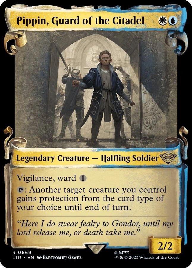 Pippin, Guard of the Citadel (Showcase Scrolls) Foil