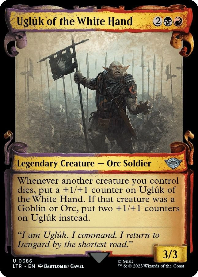 Ugluk of the White Hand (Showcase Scrolls) Foil