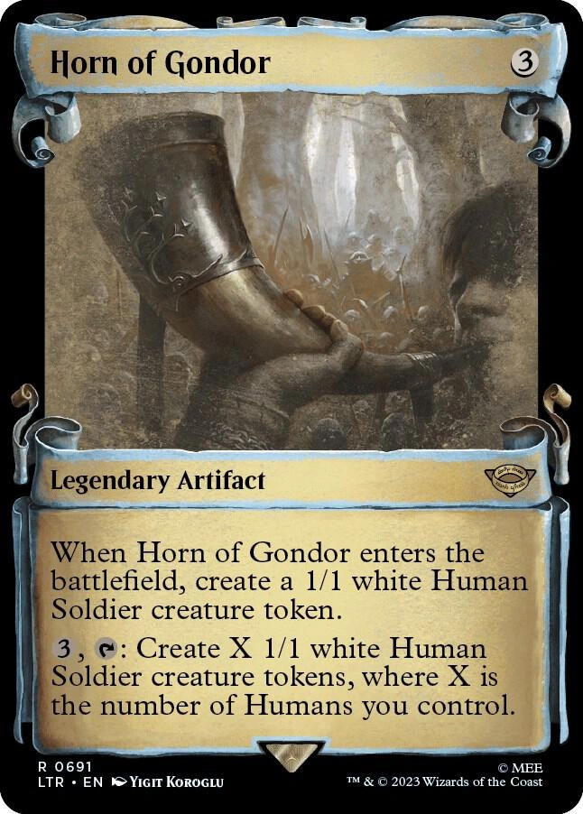Horn of Gondor (Showcase Scrolls) Foil