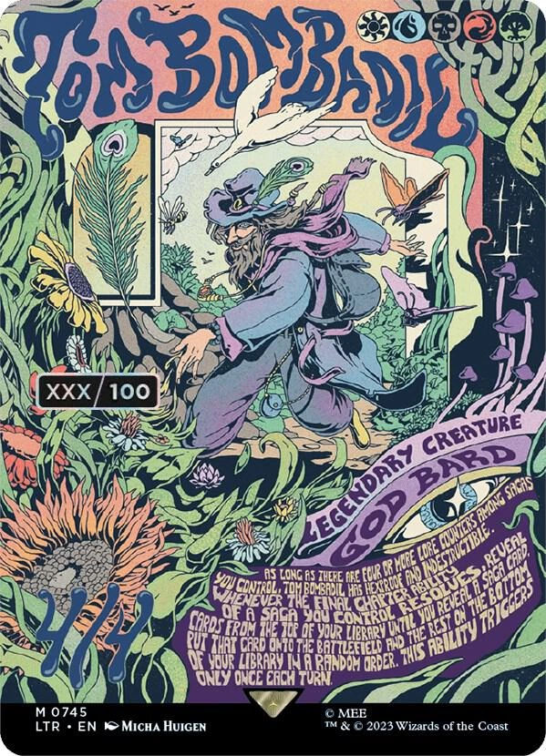 Tom Bombadil (Borderless Poster) (Serial Numbered) Foil