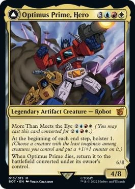Optimus Prime, Hero Foil