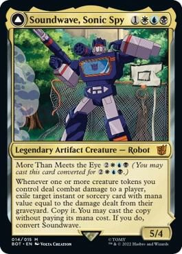 Soundwave, Sonic Spy Foil