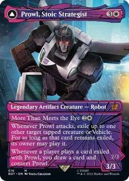 Prowl, Stoic Strategist (Shattered Glass) Foil