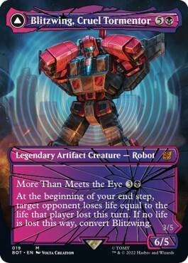 Blitzwing, Cruel Tormentor (Shattered Glass) Foil