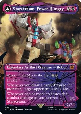 Starscream, Power Hungry (Shattered Glass) Foil