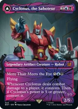 Cyclonus, the Saboteur (Shattered Glass) Foil