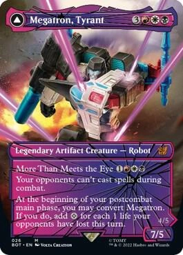 Megatron, Tyrant (Shattered Glass) Foil