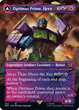 Optimus Prime, Hero (Shattered Glass) Foil