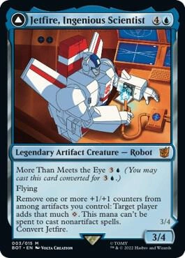 Jetfire, Ingenious Scientist Foil