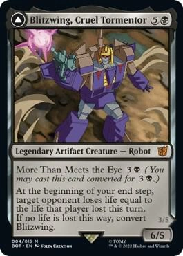 Blitzwing, Cruel Tormentor Foil