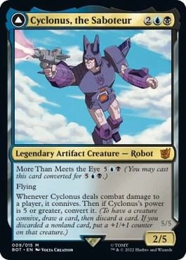 Cyclonus, the Saboteur Foil