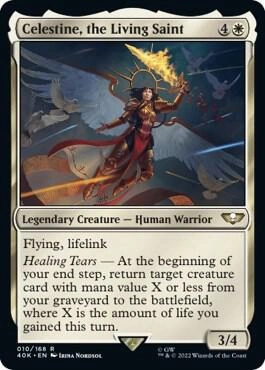 Celestine, the Living Saint (Surge Foil)