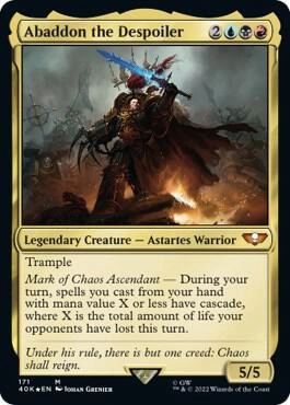 Abaddon the Despoiler Foil
