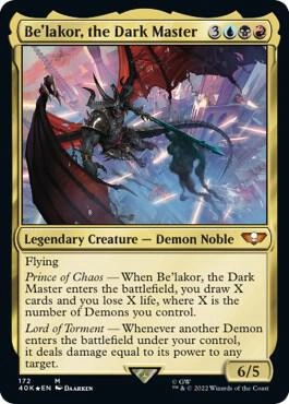 Be'lakor, the Dark Master Foil