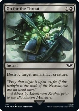 Go for the Throat (Surge Foil)