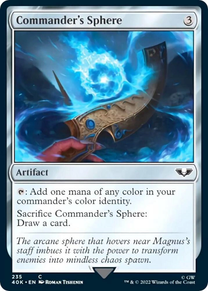 Commander's Sphere (235) (Surge Foil)