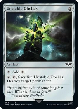 Unstable Obelisk (Surge Foil)