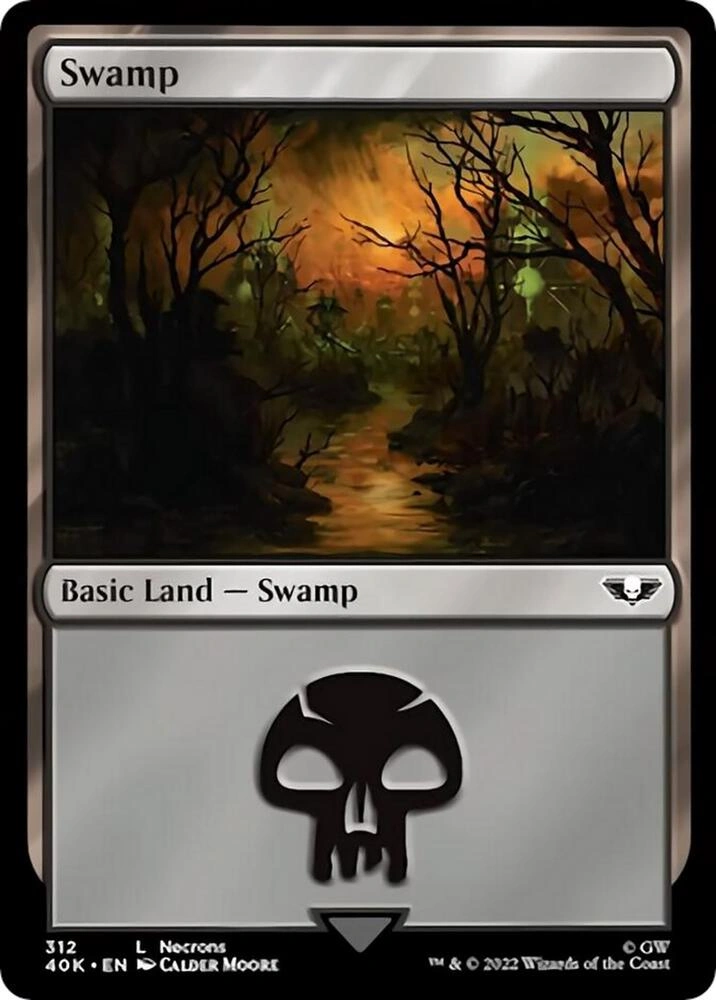 Swamp (312) (Surge Foil)
