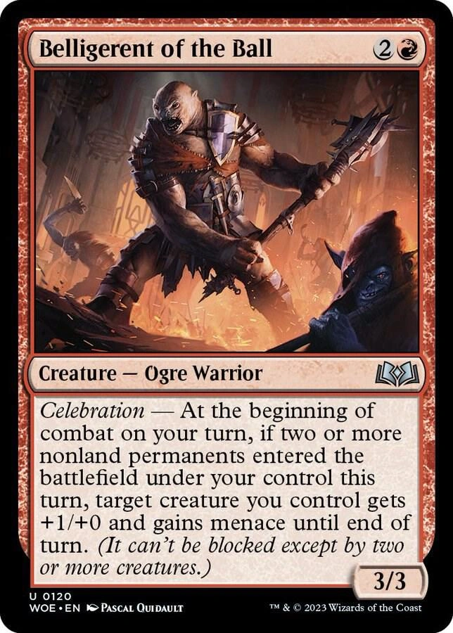 Belligerent of the Ball Foil