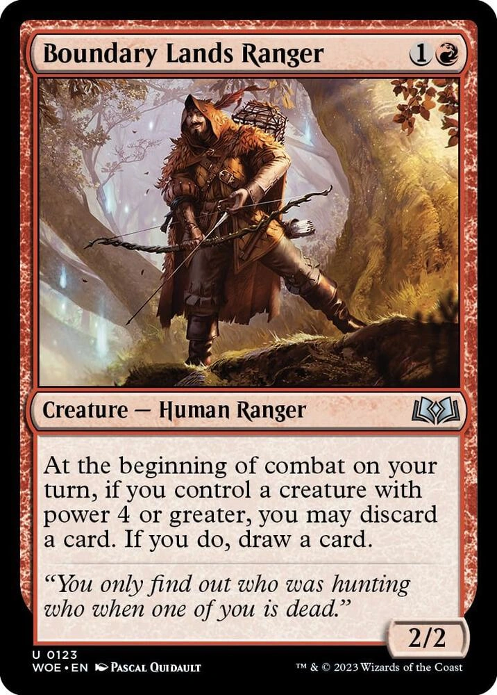Boundary Lands Ranger Foil