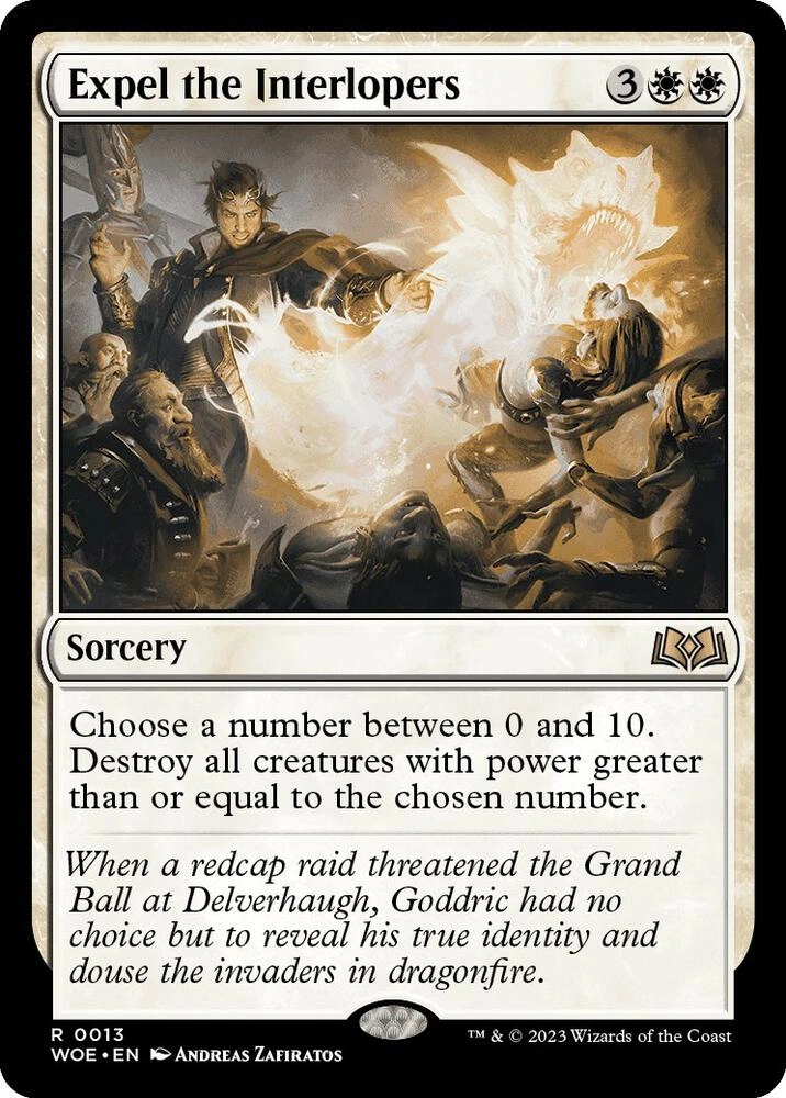 Expel the Interlopers Foil