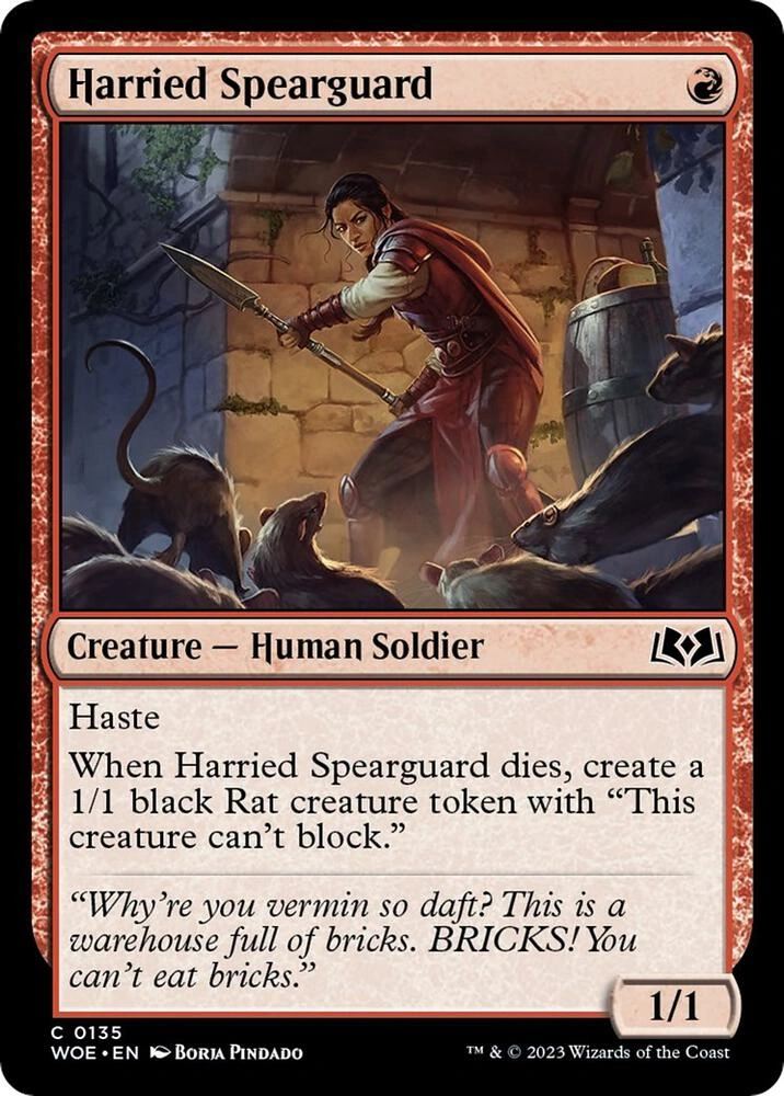 Harried Spearguard Foil